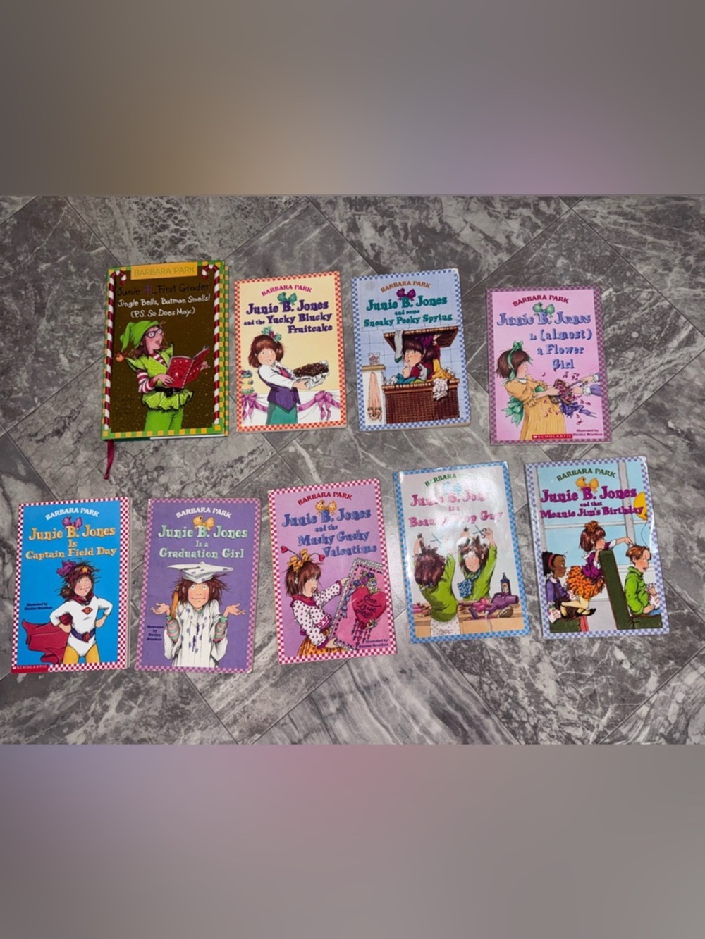 Junie B. Jones 9 Book Lot Barbara Park Kids Chapter Books Scholastic